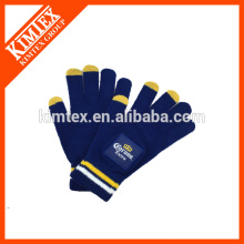 Wholesale cheap acryl touchable smartphone gloves